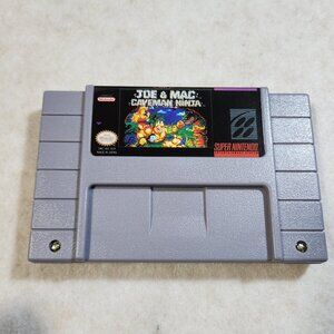 Joe and Mac Caveman Ninja for Nintendo SNES